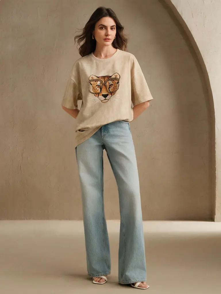 Screenshot 2025-06-01 at 12-36-16 Anewsta Camiseta de mujer de manga corta holgada de cuello redondo con diseño de cabeza de leopardo lavado en arena en estilo moderno y retro SHEIN.webp